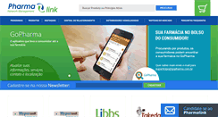 Desktop Screenshot of pharmalinkonline.com.br